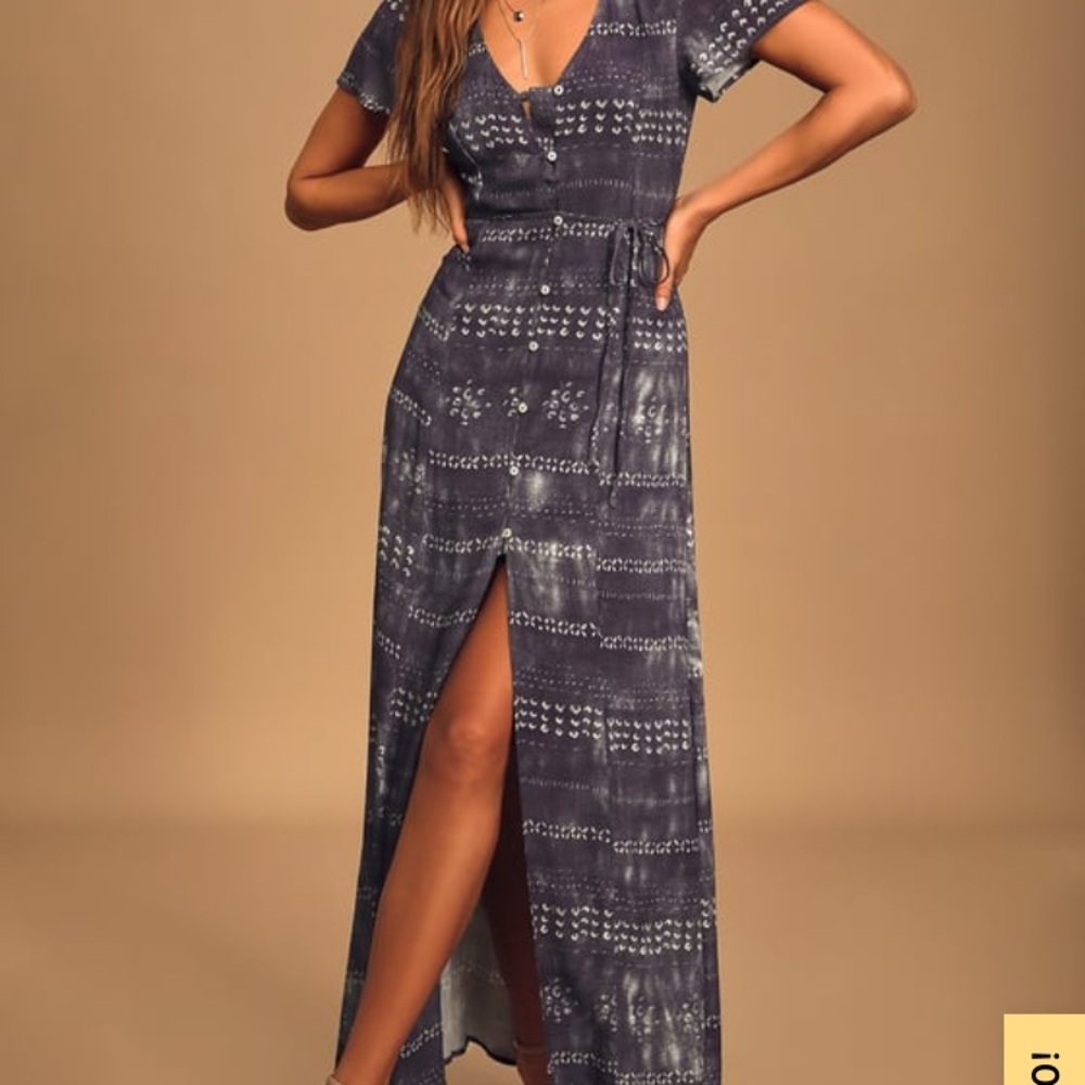 Follow the ocean maxi dress